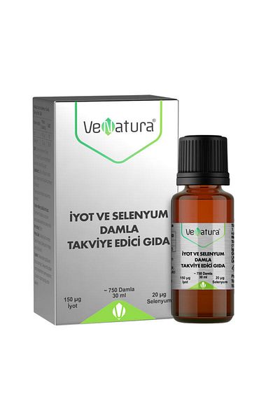 VeNatura Iodine and Selenium Drops Food Supplement 30 ml