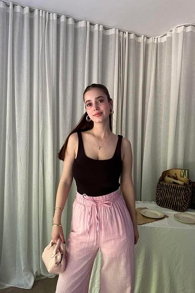 lizge giyim SQUARE NECK TANK TOP