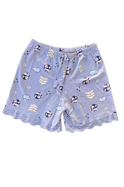 BUTİK1AVM Pantaloni scurți de pijama pentru femei Boxer Bumbac Ultra elastic Confortabil Model de țesătură