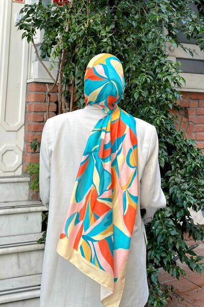 İpekhan Nature Lilyum Soft Shawl Πεπόνι Πορτοκαλί 3036-08