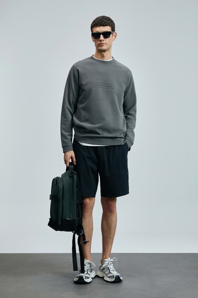 Lufian 111050042 Moon Men's Shorts Black