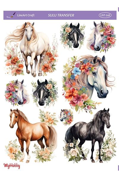 LİNEART Lineart Water Transfer LNT248 25x35cm