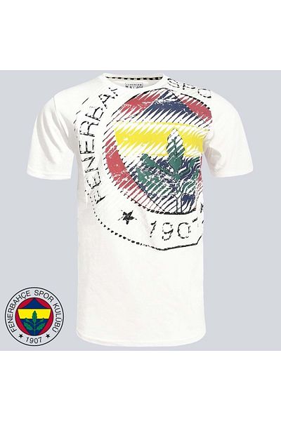 Fenerbahçe S.K. 25/26 Season Stand T-Shirt Stand Jersey White