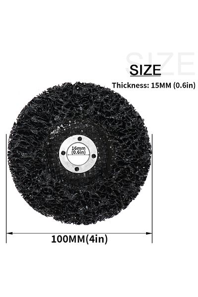 Choice 100mm 1pc 1pcs 100/115/125mm Coral Disc Poly Strip Disc Grinder Strip Disc Angle Grinder Polishing W