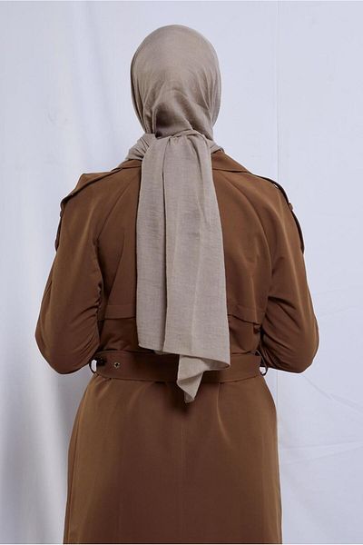 Alvina ALVİNA Shawl 8436 - Απλό και μοντέρνο σχέδιο