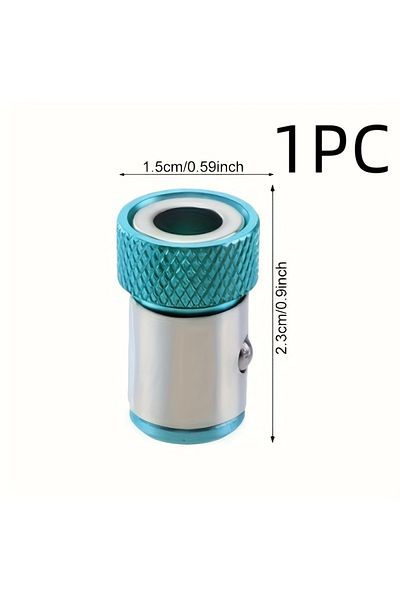 Choice Magnetic Ring 1pc Magnetic Screw Ring Bit Magnetizer Ring Metal Magnetizer Screw, Removable For 1/4