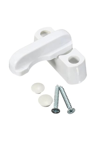 Choice أقفال على شكل حرف T بدون مفتاح مع قفل نافذة خارجي بمفتاح ومشبك وأقفال أمان من سبائك معدنية وحاجز لإطار باب UPVC