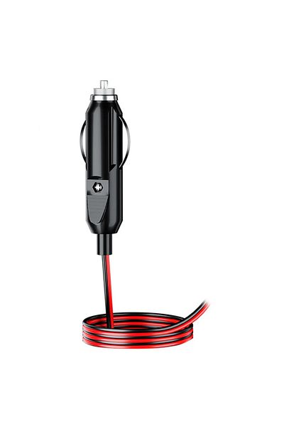 Choice 1.5m Dc12v 24v Car 15a Male Car Cigarette Lighter Socket Plug Connector Adapter Safe With Led Indica