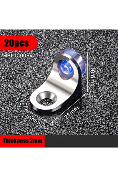 NIUXIANG 18x21x14mm 20pcs 2mm 20/50 pcs Glass Wood Shelf Brackets Suction Support Studs Hardware Pegs Shelves