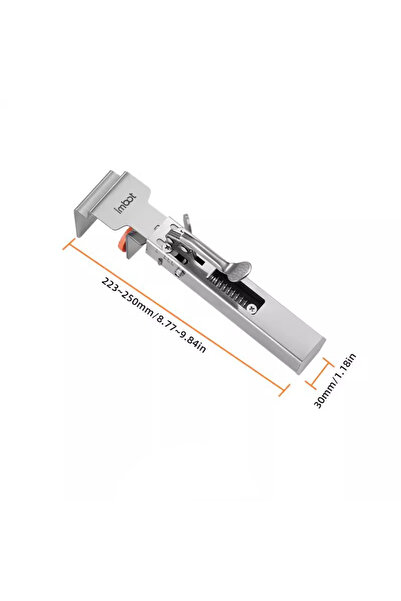 Choice مشبك درج سريع الضغط قطعة واحدة، لوحة قابلة للتعديل وتلسكوبية خاصة للنج...