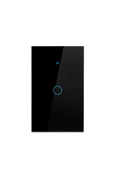 Choice Black Touch One Smart Wifi Touch Switch No Neutral Wire Required Smart Home 1/2/3 Gang Light Switch