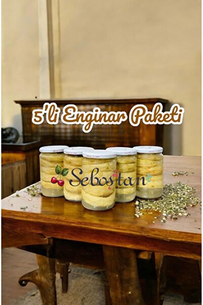 Seboş’tan 5’ li Enginar konservesi