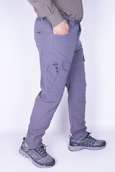 Nikbin Tactical Tactical Pants Outdoor Cargo Pocket Lycra (Summer)-Grey