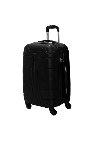 Senator Travel Bags Suitcase A1012 Hard Casing Trolley Luggage Black
