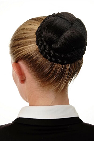 CAŞ DEKORASYON Чорна плетена шпилька для волосся