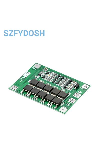 Choice 3s40a Enhanced 3s/4s 40a 60a Li-ion Lithium Battery Charger Protection Board 18650 Bms For Drill Mot