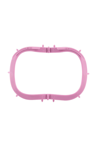 Choice إطار بلاستيكي قابل للطي من NIGF باللون الوردي، قطعة واحدة، مناسب لعملي...