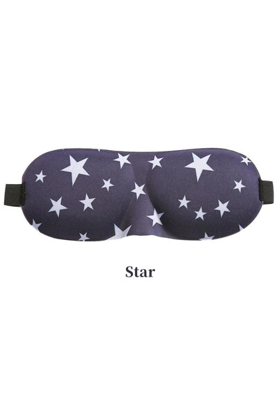 Choice6 Little Star 3D Sleeping Eye Mask Travel Rest Aid Eye Cover Patch Pade...