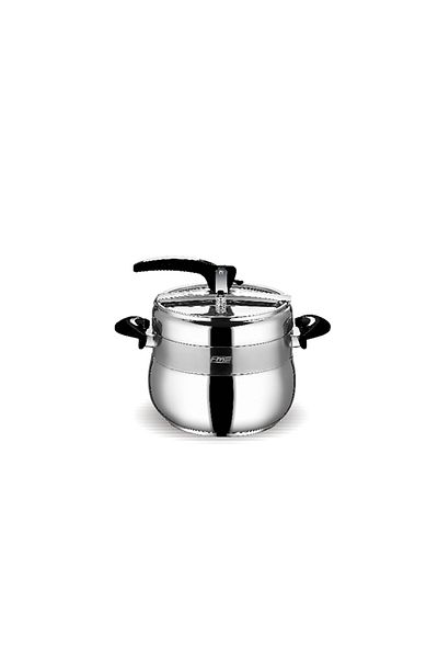 FMS 5 Liter Casserole Pressure Cooker Black