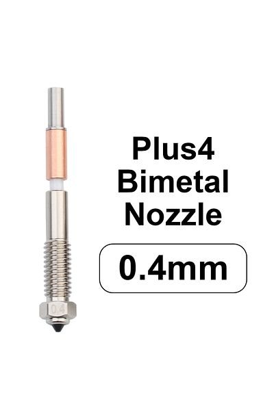 Choice Plus 4 Bimetal Nozzle 0.4mm Trianglelab Qidi Plus4 Bimetal Nozzle Ceramic Insulation Integration For