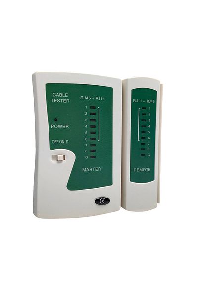 seven floor Green Network Ethernet Cable Tester For Rj11 Rj12 Lan Rj45 Cat5 Cat5e Cat6 Cat6a Cat7 Utp/ Stp Shiel