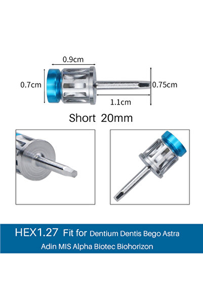 Choice8 LB1.27-20 Dental Implant Restoration Tool Kit Dental Tool Box Dental ...