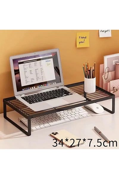 Choice Black Laptop Stand, Dormitory Storage, Heat Dissipation, Grill, Desktop, Excited Computer, Excited C
