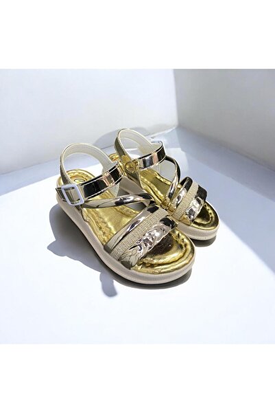 Desimod Soft Soled Comfortable Stone Girls' Sandals