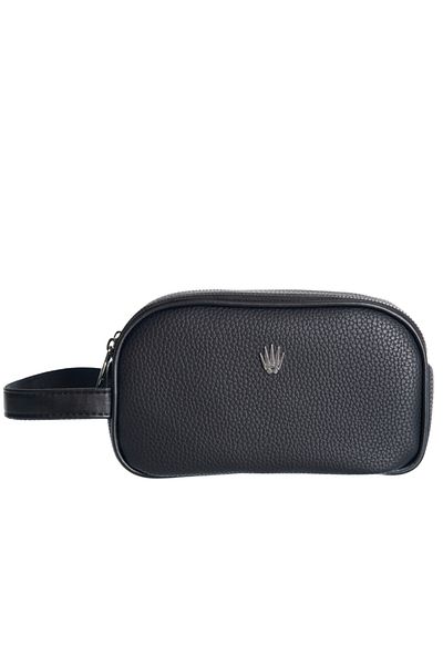 WATCHOFROYAL Valletta Black Imported Vegan Leather Handbag