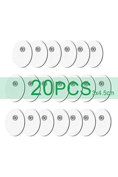 Choice8 20pcs 3x4.5cm 10/20pcs EMS Electrodes Pads Self Adhesive Muscle Stimu...