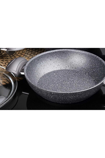 OMS Granite 22 Cm Covered Sahan Gray