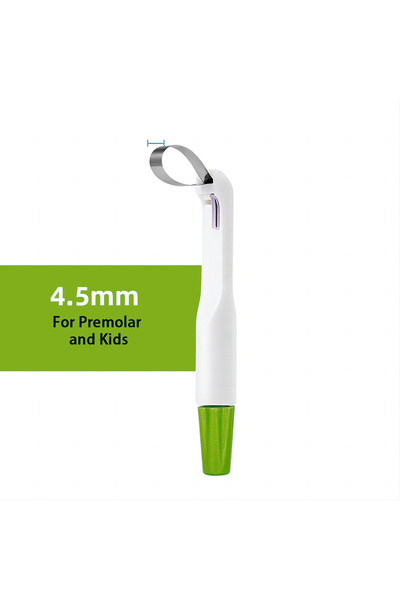 Choice أشرطة PIORPOY للأسنان مسبقة الصنع بسمك 4.5 مم، أشرطة مصفوفة معدنية مقطعية، نظام حلقات قابل للتعديل