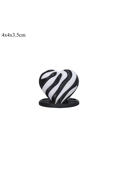 Choice D 3d Printed Spiral Impossible Heart Passthrough Fidget Toy Decompression Spinning Three-dimensiona.