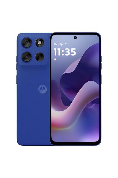 Motorola Moto G56 Dual Sim 5g Pantone Dazzling Blue 12gb Ram 256gb With Remax Wireless Neckband-uae Version