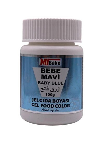 MY BAKE Jel Gıda Boyası Bebek Mavi 100 gr