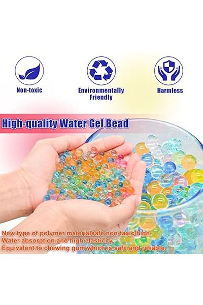 Generic Orbeez Water Balls Beads Pack 10000 Beads Growing Balls, Soft Jelly Water Gel Beads