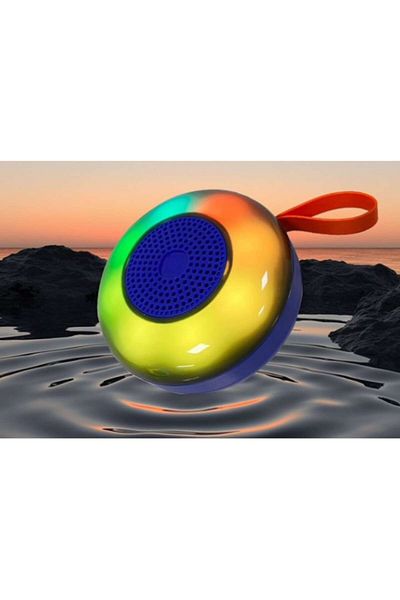 BLA BLA FOAM Wireless Portable Speaker OKOP KP-5, 5W, Bluetooth, LED RGB Disco