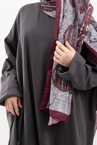 Vauva Oversize Μακρύ 100% Βαμβακερό Άνετο Φόρεμα 25566
