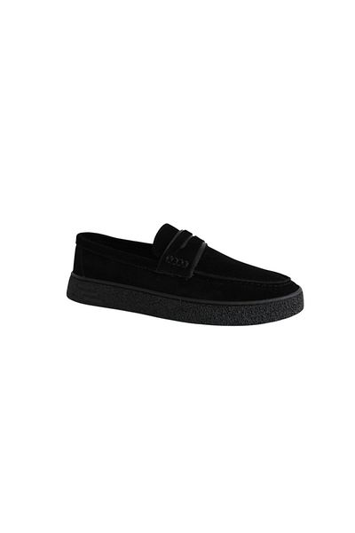 Greyybull Shoes Черни мъжки ежедневни обувки, мокасини, леки обувки