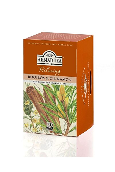 Ahmad Tea 2li Gurme Set Roobios Ve Cinnamon Bitki Çayları (40 ADET)