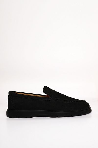 Greyybull Shoes черни черни набукови ежедневни мокасини - черни летни леки удобни обувки