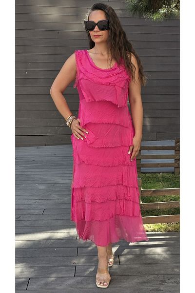 Park Moda Ιταλικό μεταξωτό φόρεμα