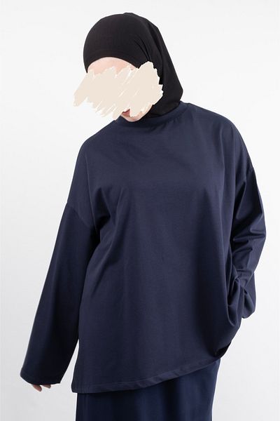 Vauva ΦΑΡΔΙ ΜΑΚΡΥΜΑΝΙΚΟ OVERSIZE TSHIRT 25541
