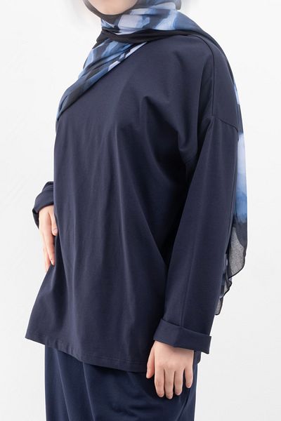 Vauva ΒΑΜΒΑΚΙ ΜΑΚΡΥΜΑΝΙΚΟ OVERSIZE 25542