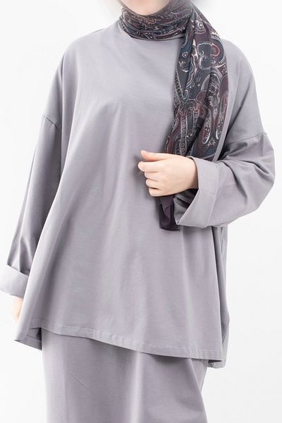 Vauva ΦΑΡΔΙ ΜΑΚΡΥΜΑΝΙΚΟ OVERSIZE TSHIRT 25541