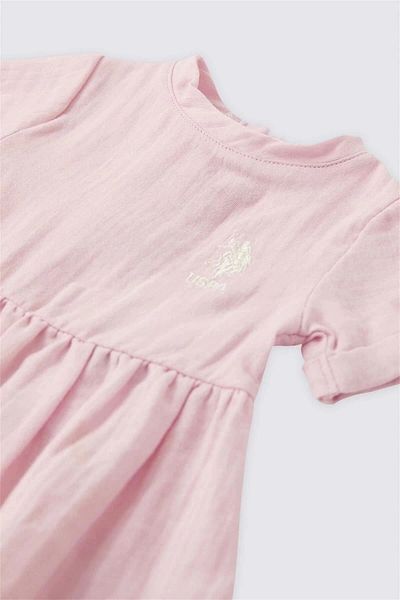 U.S. Polo Assn. Baby Girl Dress - Pink