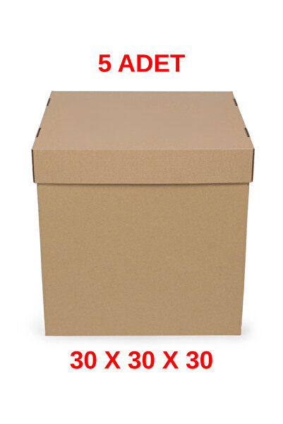 LOURENS PASTA KUTUSU 30X30X30 ESMER PASTA KUTUSU BUTİK PASTA KUTUSU 5 ADET