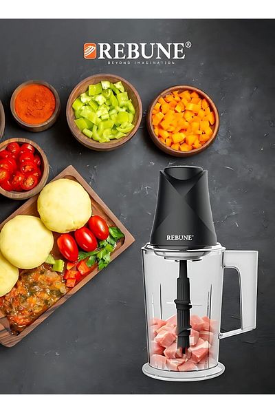 rebune Multi-Use Electric Chopper 500 W RE-2-086Blue
