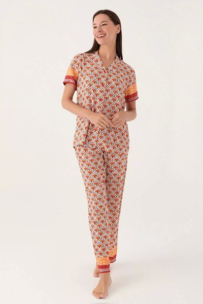 Pierre Cardin Set cămașă și pijama - crem