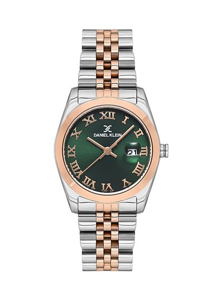 Daniel Klein Dke.1.10572-11 Metal Cord Metal Case 3 Atm Water Resistant Metallic-Rose Color Women's Wristwatch